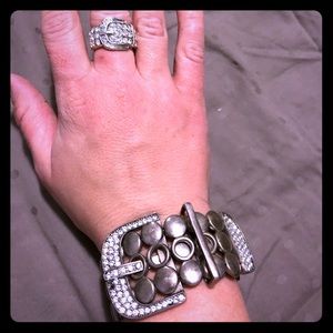 Buckle Up Bracelet and Matching Ring